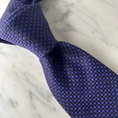 【新品】パープル×ネイビーバスケット柄