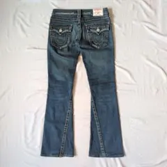 TRUE RELIGION JOEY フレア デニム ダメージ加工 W27のサムネイル