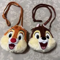 ディズニー チップ＆デール ポシェット 2個セット