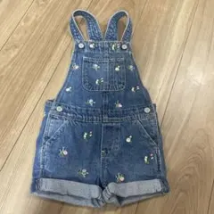GAP ショートデニムオーバーオール 3years