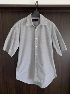 EDWIN エドウィン　半袖チェックシャツ Mサイズ　美品