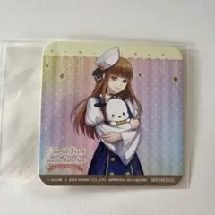 カラフルピーチ えと　サンリオ　コースター