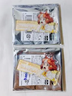 ウマ娘　シンデレラグレイ　ブランチパーク　ベルノライト　アクリルバッジ　2個