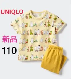 【新品未開封】UNIQLO ユニクロ 半袖 パジャマ ムーミン 110cm
