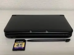 【動作良好品】Nintendo 3DS LL 本体 ブラック SDカード付