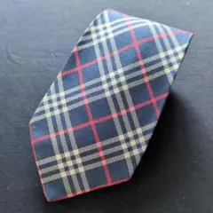Burberry's シルク チェック柄 ネクタイ