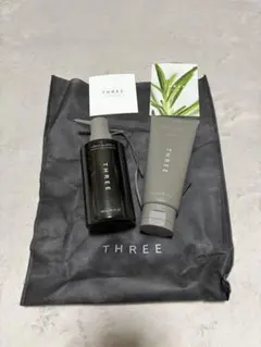 【新品未開封】THREE エッセンシャルセンツシャンプー＆トリートメント　ギフト