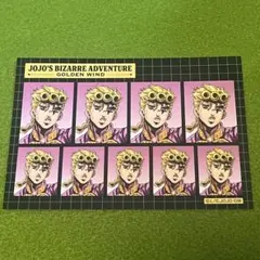 ジョジョの奇妙な冒険 黄金の風 ジョルノ 証明写真風ブロマイド