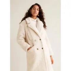 ZARA ザラ エクストラロングフェイクボアコート サイズXS 美品 - メルカリ