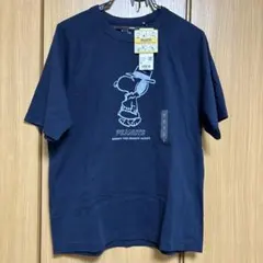 ☆新品タグ付き　ユニクロ　PEANUTS スヌーピー UT半袖Tシャツ紺☆