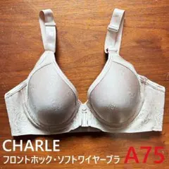ラスト1点！【新品・未使用】シャルレ ブラジャー フロントホック ベージュのサムネイル