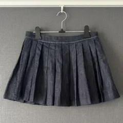 ZARA ザラ デニム プリーツスカート