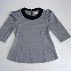 34 LANVIN en Bleu グレー カットソー 38のサムネイル