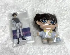 名探偵コナン ラッキーくじ 江戸川コナン(ぬいぐるみ)・瀬良真澄(アクスタ)