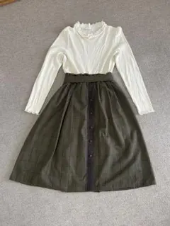 Mサイズ　アクシス　axes ワンピース　春秋