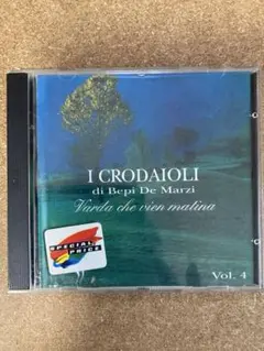 I CRODAIOLI di Bepi De Marzi Vol．4(中古CD)