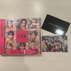 timelesz FAM 通常盤 プレイリストカード、集合トレカ付