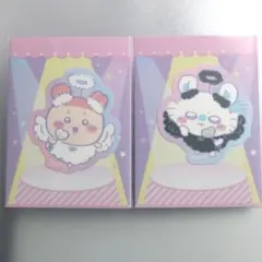 ちいかわ ダイカットステッカー モモンガ＆古本屋さんセット