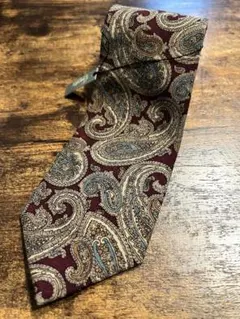 新品タグ付！アラ商事ペイズリータイ