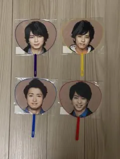 嵐 LOVE コンサート ミニうちわ 4種セットのサムネイル