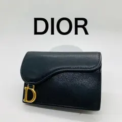 Christian Dior サドル カードケース名刺入れ 黒 AW14