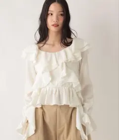【新品】Heatherフィッシュテールブラウスのサムネイル
