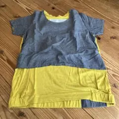 ドゥルカマラ dulcamaraグレー×イエロー レイヤード Tシャツのサムネイル