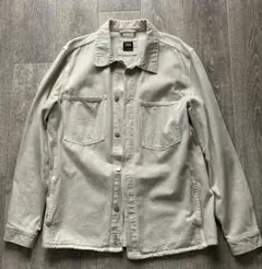 ZARA ザラ　シャツジャケット　ベージュ