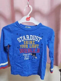 DOUBLE.B 長袖カットソー 110cm 青