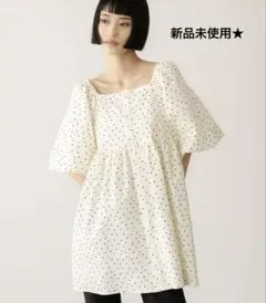 【LOWRYSFARM】 ペプラムチュニックSSのサムネイル