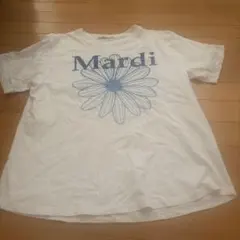 Mardi Mercredi Tシャツ フラワーロゴ