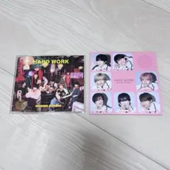 ④ なにわ男子 HARD WORK 通常盤&期間限定生産盤