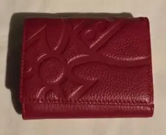 美品 Vivienne Westwood 三つ折り財布 913VW111 レッド