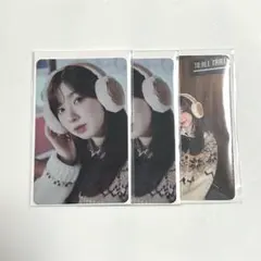 NiziU ミイヒ　ハッピードロー　トレカ3枚セット