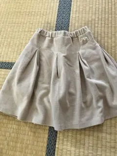 プティマイン　ベージュ　スカート130