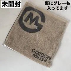 GORDON MILLER タオルハンカチ2枚セット【コヨーテ、グレー】未開封のサムネイル