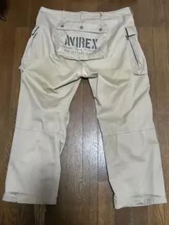 AVIREX カーゴパンツ ベージュ