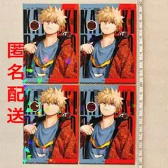 【匿名配送】最強ジャンプ　私服ホロステッカー　爆豪②