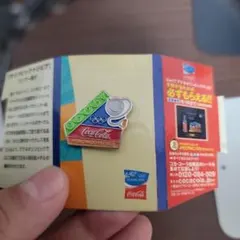コカ・コーラ アテネオリンピック ピンバッジ ハンマー投げのサムネイル