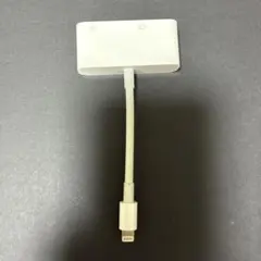Apple Lightning - VGAアダプタ 本体