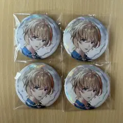 風楽奏斗 ランダムマット箔押し缶バッジ4点