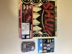 僕のヒーローアカデミア一番くじ ハンドタオルとアクリルスタンドのセット