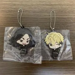 東京リベンジャーズ　場地圭介　松野千冬 ラバーキーホルダー ラバスト