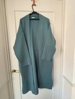 GU　ニットロングガウン　ロングコート 　XL