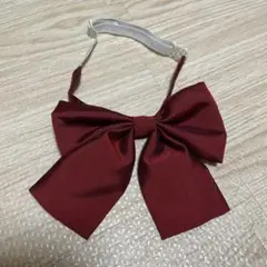 制服用リボン　赤