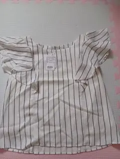 最終値下げ　未使用　INGNI　ストライプ　ブラウス　トップス