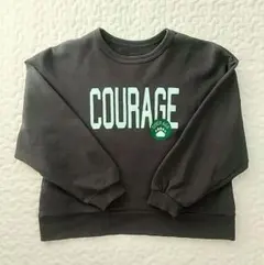 マーキーズ LSP クロップドトレーナー ダークグレー 130cm