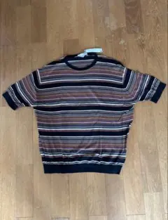 JOHN SMEDLEY マルチボーダー 半袖ニットのサムネイル
