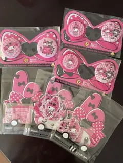 サンリオ　ハッピーくじ　マイメロ6点