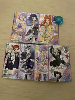 アイカツカード アイカツフレンズ 白銀リリィ 藤堂ユリカ 氷上スミレ